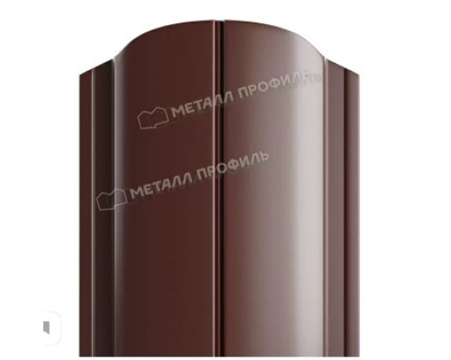 Штакетник Металл Профиль Ellipse-O 19×126, Полиэстер 0,45 мм в Ростове-на-Дону