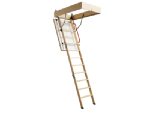 Чердачная лестница Дёке Премиум Термо Лонг 70х120х363