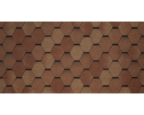 Гибкая черепица Тегола UNICA VENETO Terracotta 206, терракота в Ростове-на-Дону