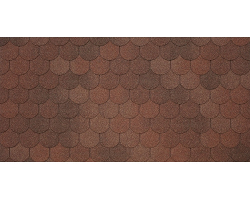 Гибкая черепица Тегола Assisi Terracotta 420, терракота в Ростове-на-Дону
